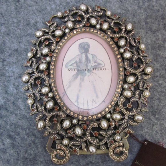 MIchael Hero Accents Michael Hero Victorian Lace Oval Topaz Frame Poshmark